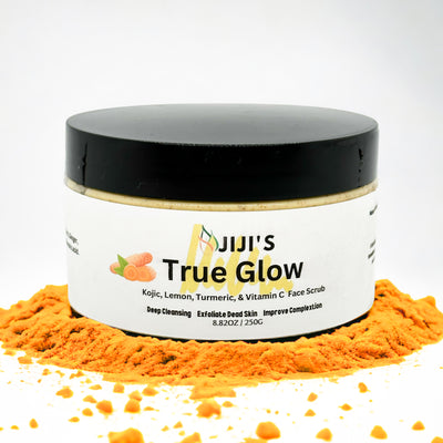 Lemon Turmeric Face Scrub & Vitamin C